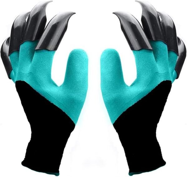 Claw Gardening Gloves for Women – Durable Garden Gloves with Built-In Claws for Planting and Digging